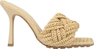 Bottega Veneta Lido Mule - Dames - Muiltjes - Bruin - 38 EU - Leer - Schoenen