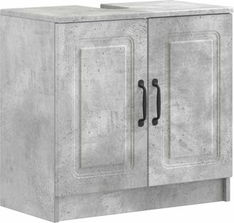 vidaXL Mueble De Lavabo Para Ba&ntilde;o Utrecht Gris Hormig&oacute;n Vidaxl