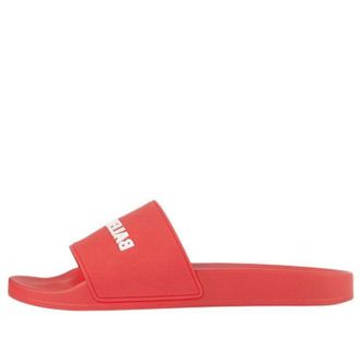 Balenciaga Pool Slides Red 565826W1S806090