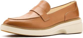 Cole Haan OriginalGrand Cityspectre Loafers Womens Flat Shoes Dark Caramel Leather : 10.5 B - Medium