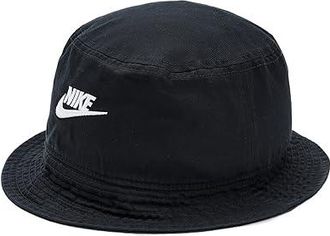 Nike Apex Futura Washed Bucket Hat Traditional Hats Black/White : LG, Cotton