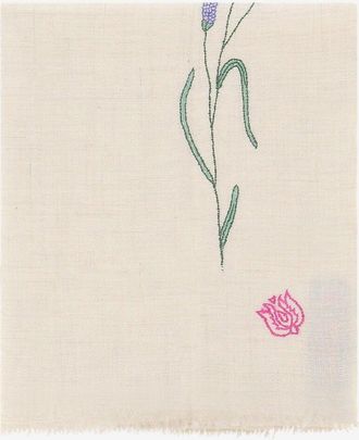 Pink Maharani Stola aus Kaschmir Incredible Colors Meadow