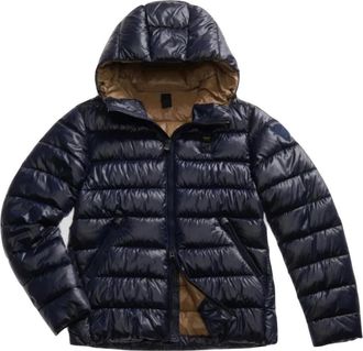 Blauer Heren, Jassen, Blauw, Maat: XL Nylon