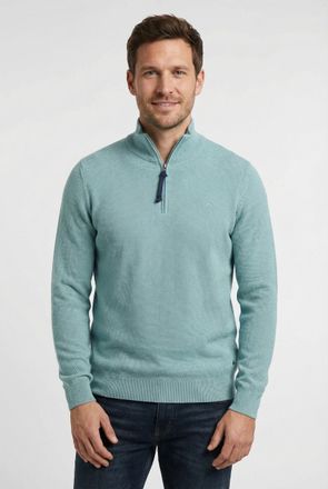 Lerros Troyer LERROS, Herren, Gr. XXL, arctic blau, Strick, Obermaterial: 100% Baumwolle, unifarben, normal h&uuml;ftbedeckend, Rundhals, B&uuml;ndchen, Pullover Troye