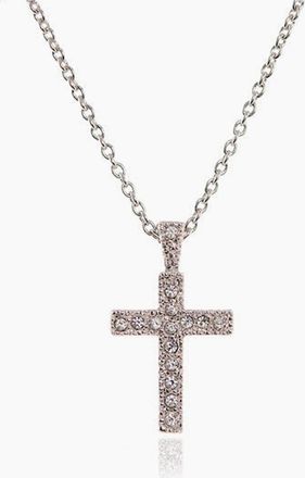 Cachet London Womens Cachet London Classic Silver Cross Pendant