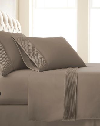 Southshore Fine Linens Extra Deep Pocket Pleated Easy Care Sheet Set