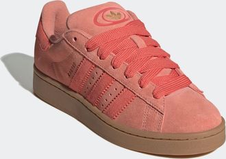 adidas Sneaker ADIDAS ORIGINALS CAMPUS 00S, Damen, Gr. 38,5, rosa (wonder clay, preloved scarlet, gold metallic), Leder, Schuhe Sneaker