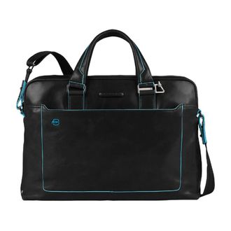 Piquadro Laptop Bags & Cases, male, Black, Size: ONE SIZE Black Laptop and iPad Bag