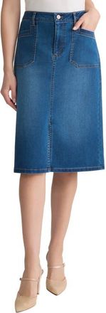 Jones New York Lexington Midi Skirt in Phoenix Wash at Nordstrom, Size 12