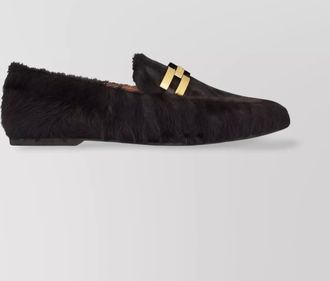 Aquazzura leather loafers