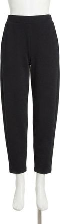 Spanx Air Essentials Barrel Leg Pants In Very Black