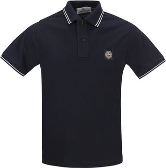 Stone Island Slim Cotton Polo Shirt