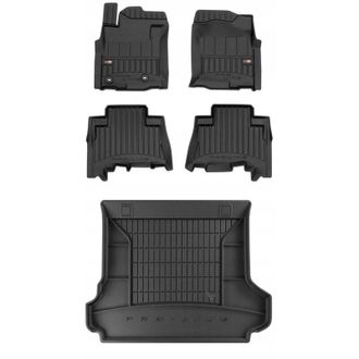 OEM Set Alfombrillas De Goma 3d Toyota Land Cruiser J150 Del 2009 Al 2017 Con 5 Plazas