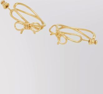 Ferragamo bow earrings