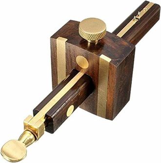 OEM Calibre De Marcado De Madera, Calibre De Mortaja, Herramienta De Medici&oacute;n De Profundidad De Madera Con Tornillo De Lat&oacute;n