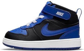 Nike (TD) Nike Court Borough Mid 2 Black Game Royal DM8874-001