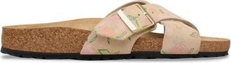 Birkenstock Dames, Schoenen, Beige, Maat: 40 EU Leer