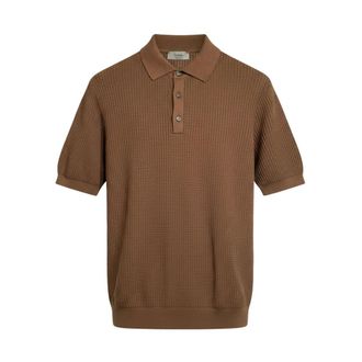 Ferrante Polo Shirts, male, Brown, Size: 2XL 55U28606 Polo Shirt