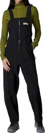 Columbia Wallowa Softshell Overall In Black