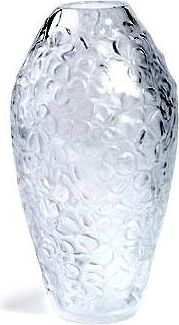 Lalique Crystal Violeta Vase Clear 12609