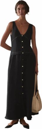 SANCIA Elenora Maxi Dress In Noir