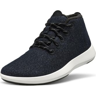 Allbirds Wool Runner-Up Mizzle Sneaker in Natural Black/Natural White at Nordstrom Rack, Size 5