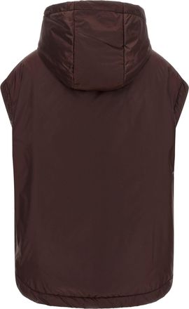 Max Mara The Cube Vest - Burgundy