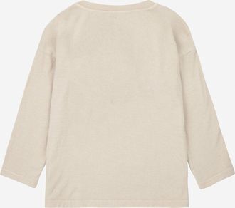 Bobo Choses Boys Long-Sleeve Printed T-Shirt Beige Organic Cotton T-Shirts And Polos