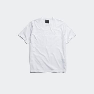 Canada Goose Vantage Embroidered T-Shirt (Men, Optic White, XXL)