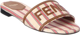 Fendi Fendi Sunshine Leather Sandal