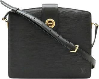 Louis Vuitton Pre-owned Capucines Epi Schoudertas - Heren - Vintage Schoudertas - Zwart - ONE Size - Vintage