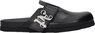 Palm Angels Mule de Piel - Shoes - Hombre - Negro - 40 EU