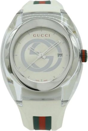 Gucci Pre-owned Watches, male, Multicolor, Size: ONE SIZE Pre-owned Sync Stainless Steel Watch