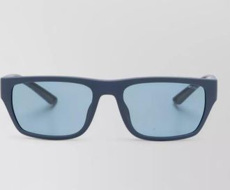 Emporio Armani rectangular sunglasses thick arms modern design