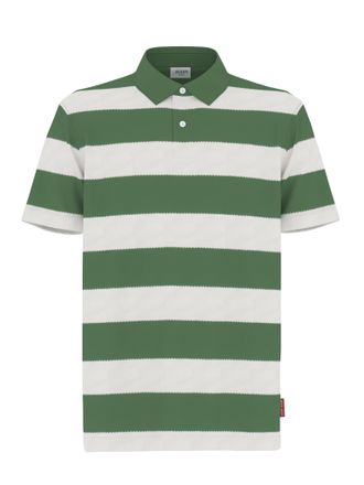 Joop Poloshirt JOOP JEANS Ingo, Herren, Gr. XL, gr&uuml;n (open gr&uuml;n), Jersey, Obermaterial: 100% Baumwolle, gemustert, gestreift, mehrfarbig, klassisch normal,