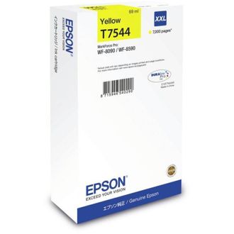 Epson Cartucho De Tinta Original Epson C13t754440 Amarillo