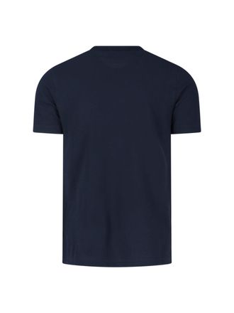 Zanone Mens T-Shirts And Polos Blue Cotton