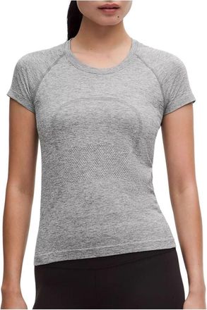 lululemon (WMNS) LULULEMON Swiftly Tech T-Shirt 2.0 Waist Length Slate Gray LW3FQHS-619425547