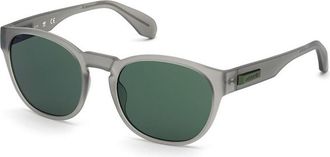 adidas OR0014 20Q Mens Sunglasses Grey Size 54