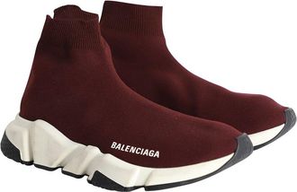 Balenciaga Womens Polyester Speed Sneaker (Authentic Pre-Loved)