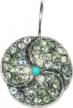 Mariana Womens Mojito Earrings In Green / Blue