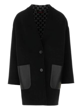 Gucci Jas met vlakken - Zwart