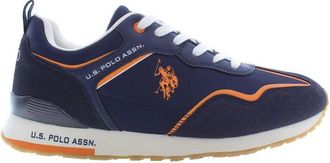 U.S.Polo Association U.S. Polo Assn., Sneakers, male, Blue, Size: 11 US Blue Polyester Mens Sneakers