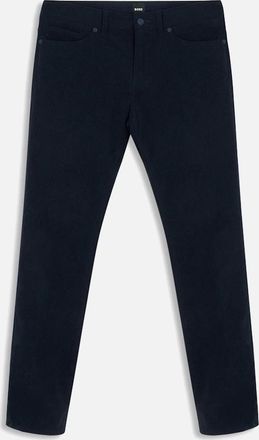 HUGO BOSS Mens P DELAWARE CORDUROY 5 JEANS - Blue - Size: 36-32