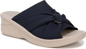 Life Stride Serenade Slide Sandal in Navy at Nordstrom, Size 6.5