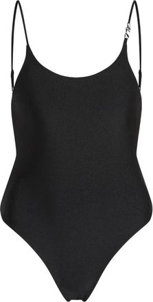 Karl Lagerfeld A3W46011 One-piece - Dames - Badpakken - Zwart - M - Polyester - Badmode