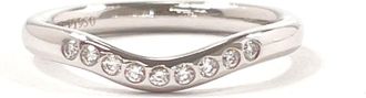 Tiffany & Co. Platinum Platinum 950 Band Ring (Pre-Owned)