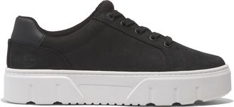 Timberland Womens Laurel Court Low Lace-Up Trainer - Black Leather - Size UK 3.5