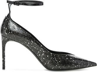 Saint Laurent Stijlvolle instapschoenen - Dames - Pumps - Zwart - 36 1/2 EU - Schoenen