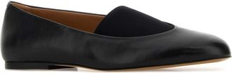 Jil Sander Black Ballerine Flat Shoes